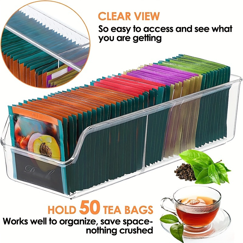Coffee Tea Containers - 1 Buah Kotak Organizer Kantong Teh