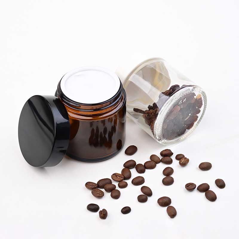 Coffee And Tea Glass - Stoples Kaca Penyimpanan Biji Kopi Portabel