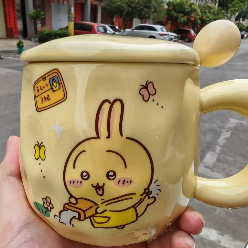 Coffee To Tea Meaning - Mug Keramik Chiikawa Usagi, Hadiah Ulang