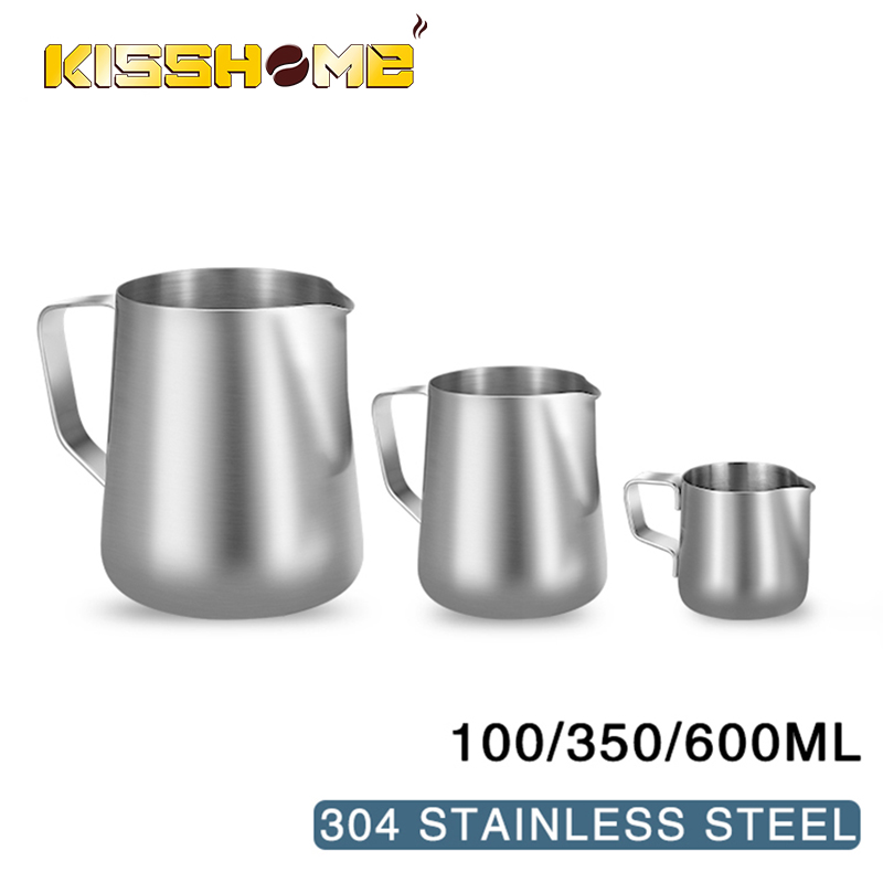 Barista Milk Jug - Pitcher kopi, bahan Espresso Stainless Steel