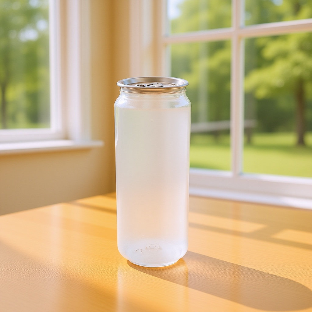 Coffee Tea Containers - 5 buah kaleng minuman transparan mudah