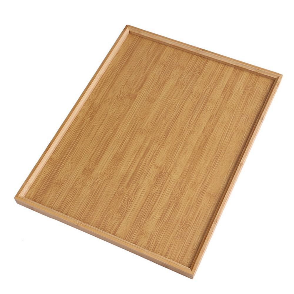 Bamboo Tea Tray - Nampan Dekoratif Bambu Alami Nampan Kayu