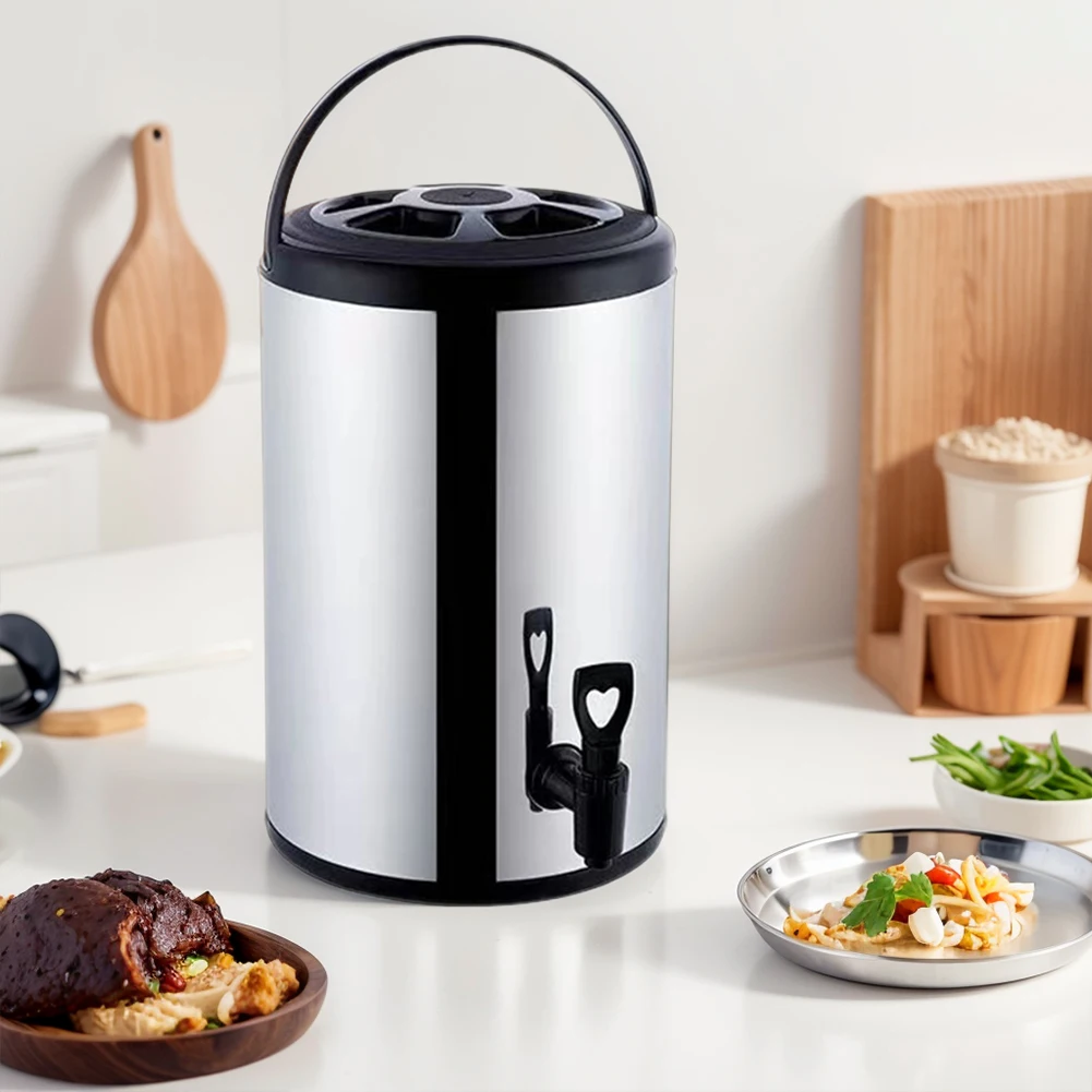 Dispenser Coffee And Tea - Dispenser Minuman Berinsulasi Stainless Steel Dua