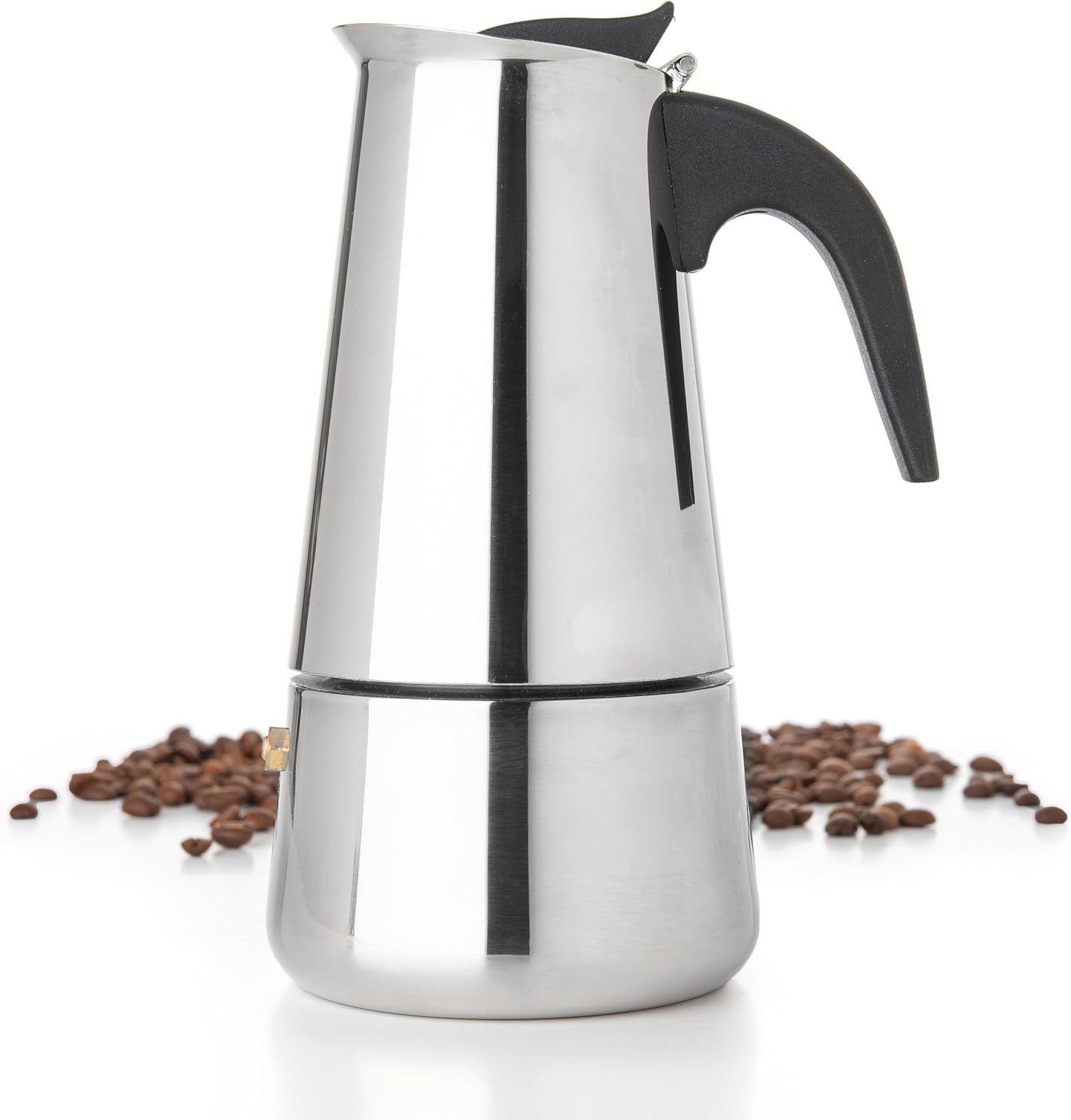 Coffee Tea Maker - Pot Kopi Mocha Stainless Steel, Pot