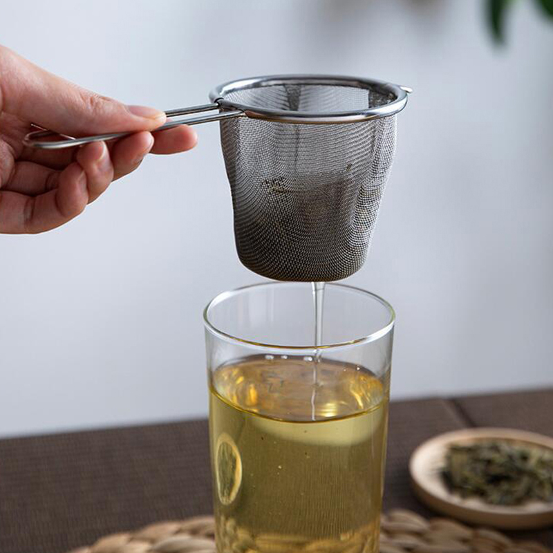 Dispenser Coffee And Tea - Saringan Teh Stainless Steel, Filter Teh