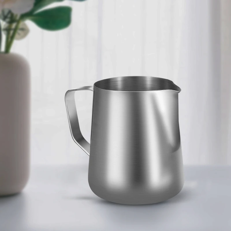 Teko Buih Susu Baja Tahan Kara - Barista Milk Jug ulasan dan harga
