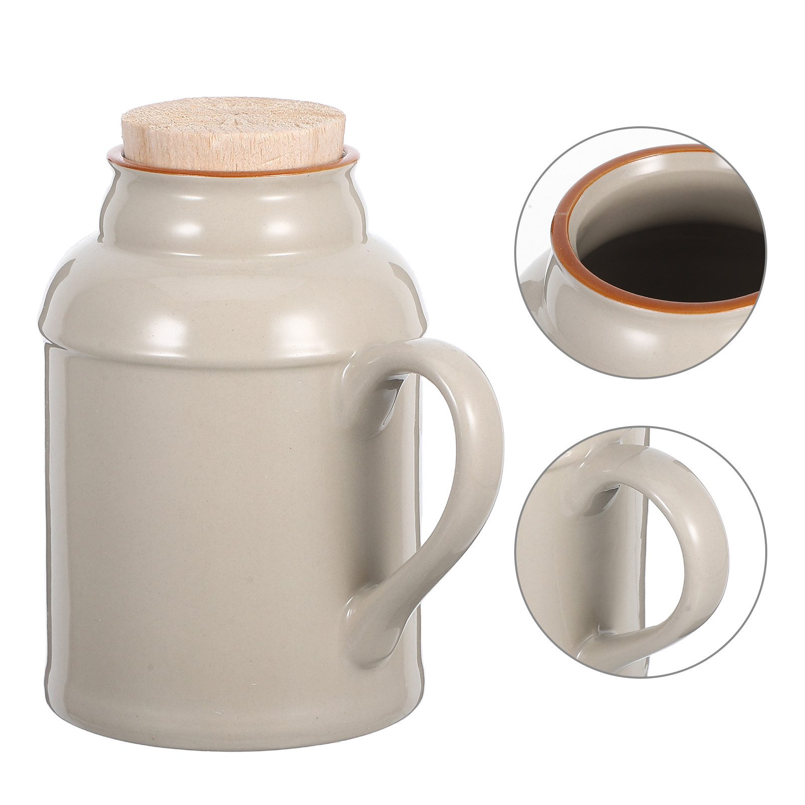 Teko Air Keramik Vintage Dekor - Coffee Tea Containers ulasan dan harga
