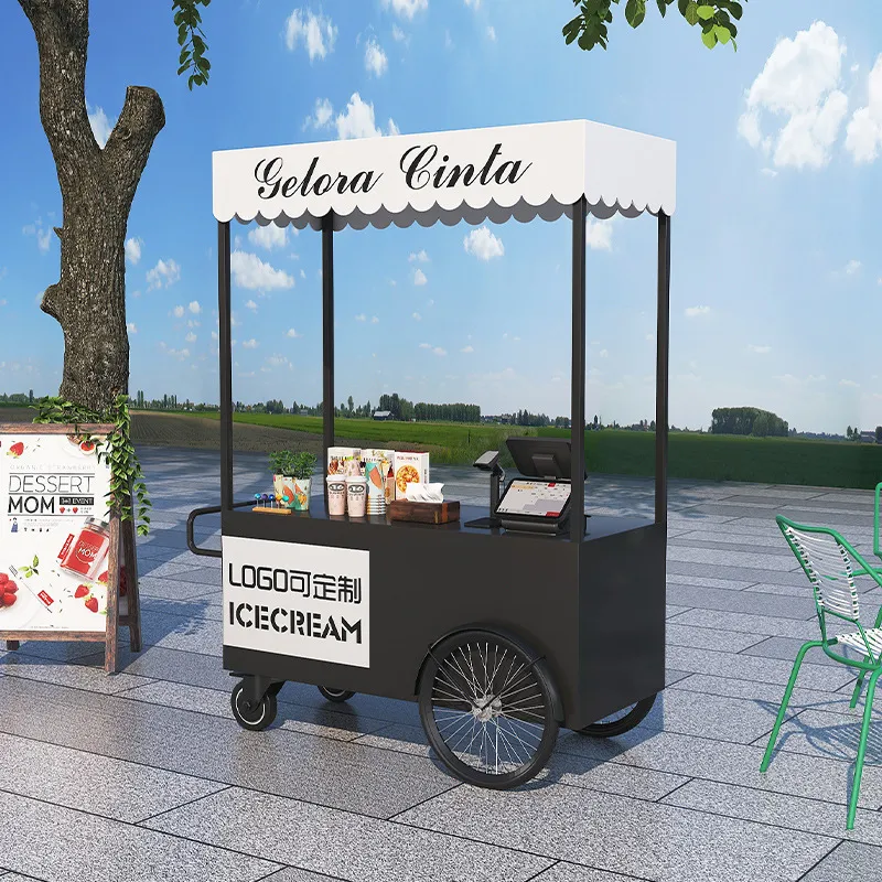 Gerobak Jajanan Jalanan, Kios, - Coffee Tea Vendor ulasan dan harga