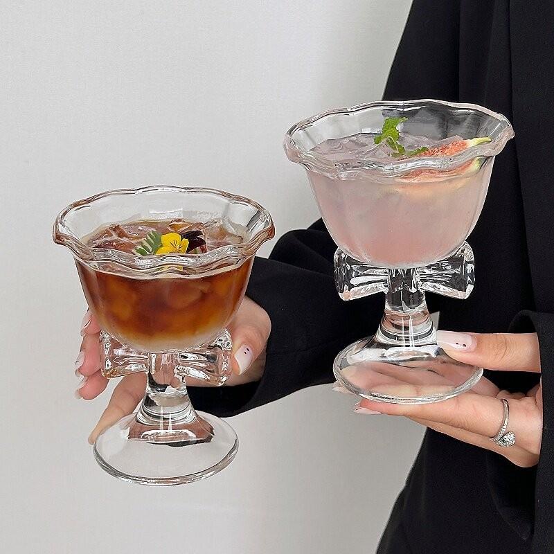 Gelas Air Lucu Berbentuk Pita  - Coffee And Tea Glass ulasan dan harga