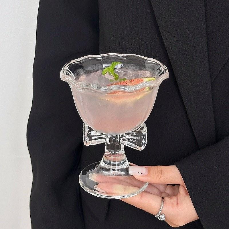 Gelas Air Lucu Berbentuk Pita  - Coffee And Tea Glass ulasan dan harga