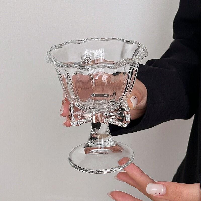 Gelas Air Lucu Berbentuk Pita  - Coffee And Tea Glass ulasan dan harga