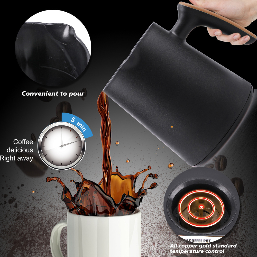 Kedatangan Baru Mini Electric  - Coffee Tea Maker ulasan dan harga