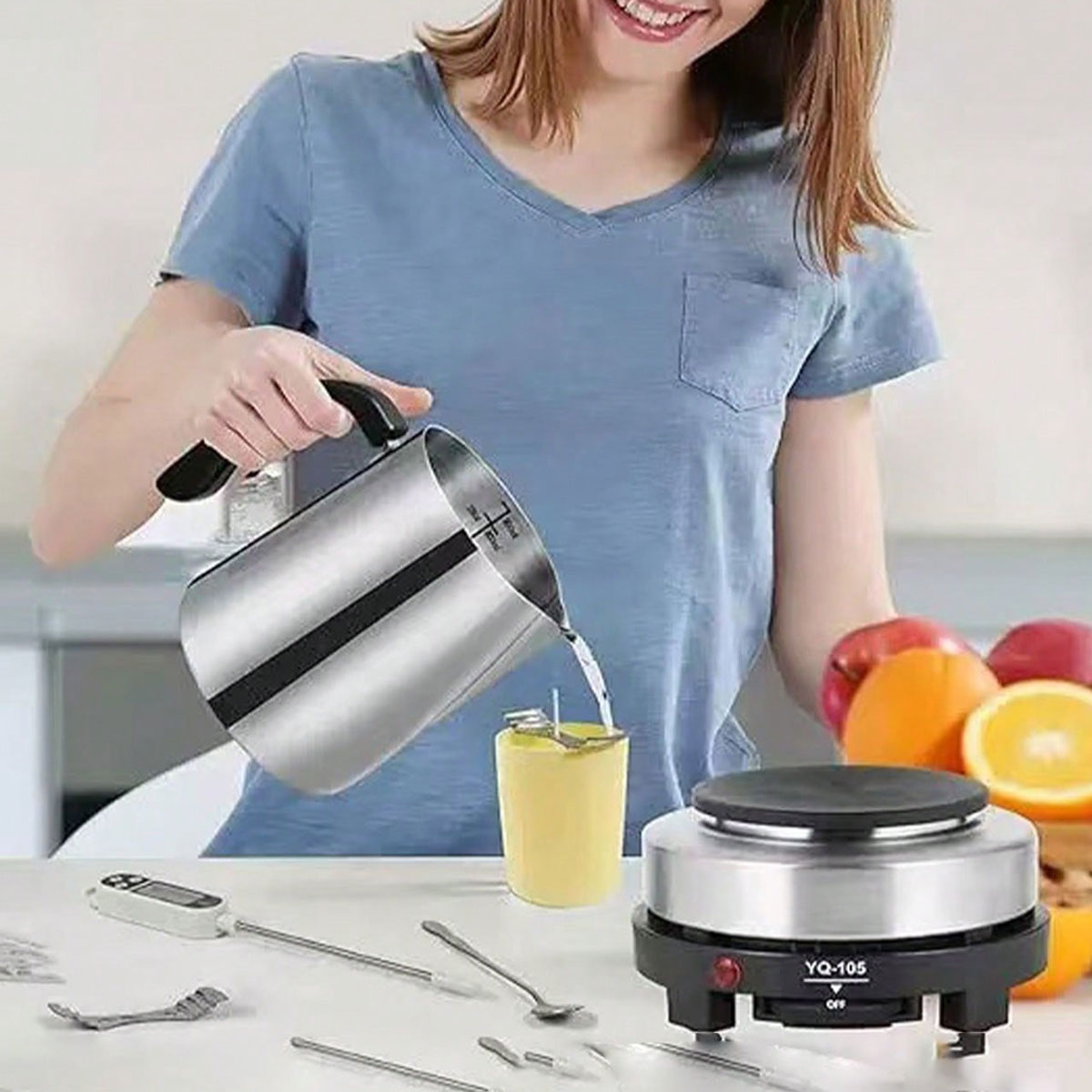 Pitcher Latte Art Kopi dari Ba - Barista Milk Jug ulasan dan harga