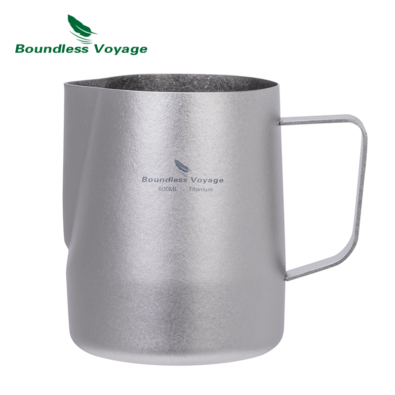 Boundless Voyage Titanium Milk - Barista Milk Jug ulasan dan harga
