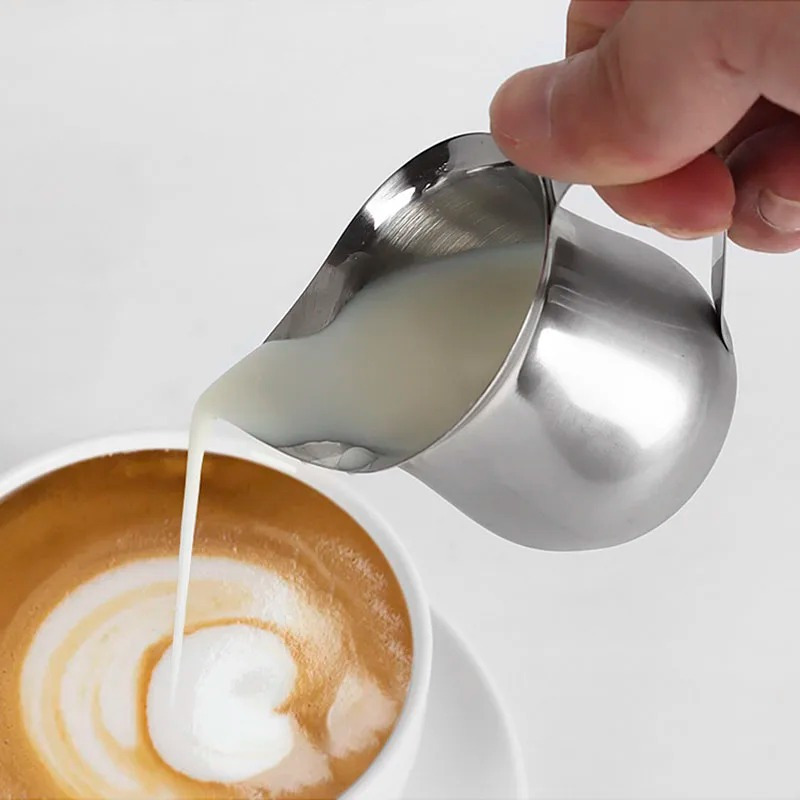 Gelas pengukur buih susu, cang - Barista Milk Jug ulasan dan harga