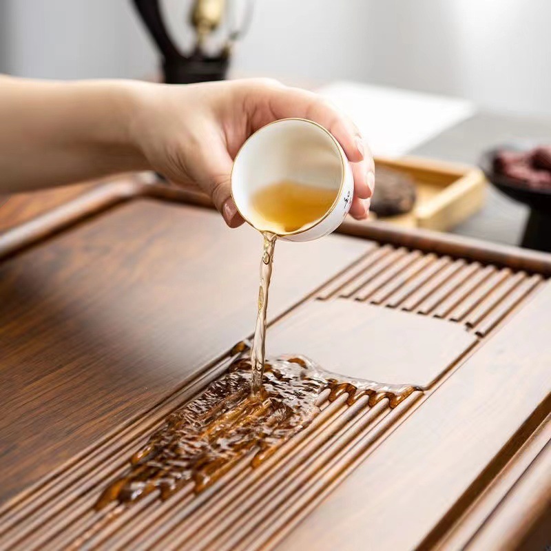 Nampan Teh Besar Kualitas Ting - Bamboo Tea Tray ulasan dan harga