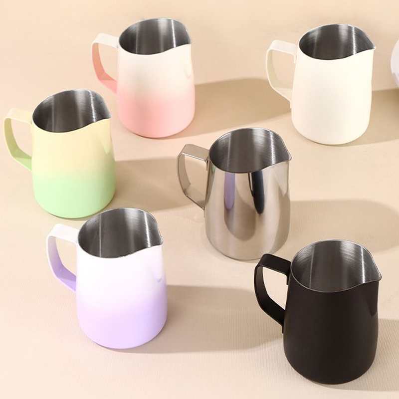 Wadah Pembuat Busa Susu Baja T - Barista Milk Jug ulasan dan harga