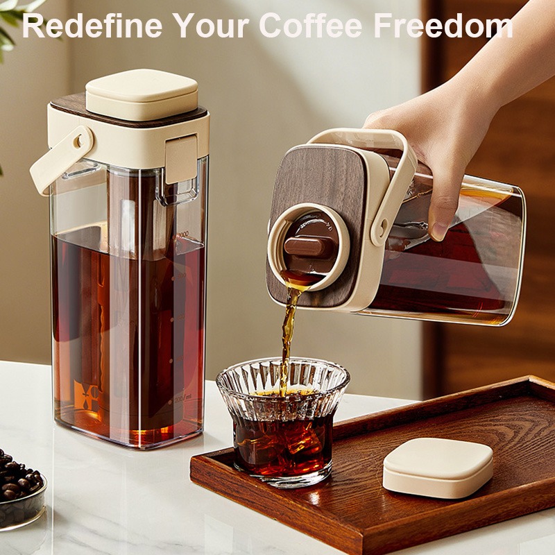 Pembuat Kopi Dingin Anti Bocor - Coffee Tea Maker ulasan dan harga