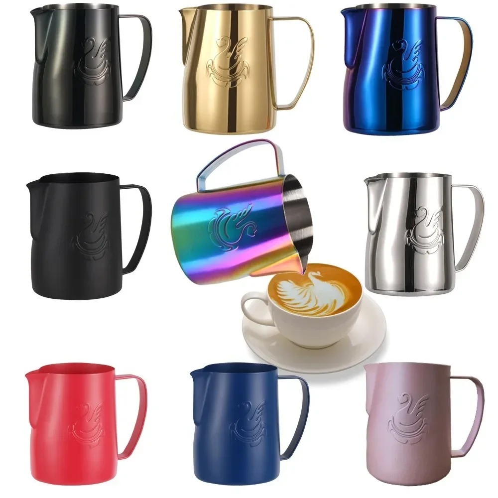 1Pc Pitcher Susu 600ml untuk M - Barista Milk Jug ulasan dan harga