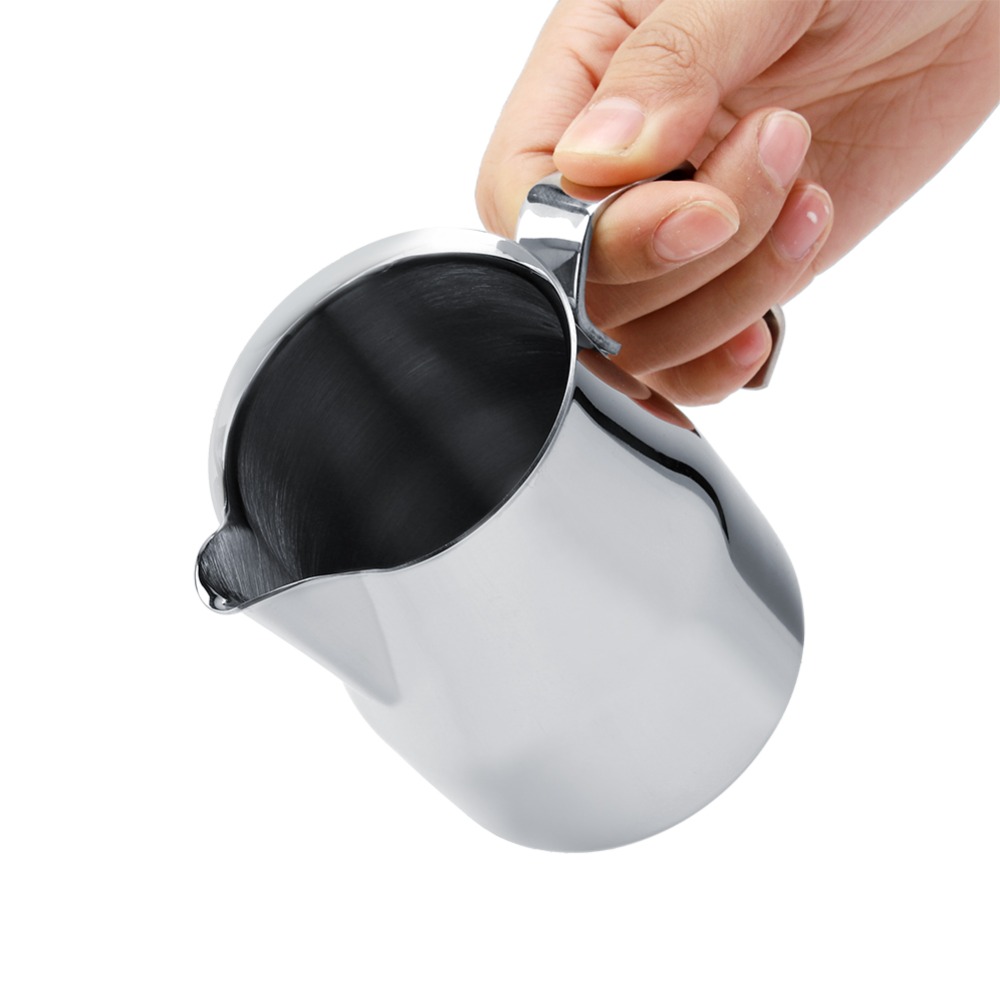 Jug Kopi Stainless Steel Perak - Barista Milk Jug ulasan dan harga