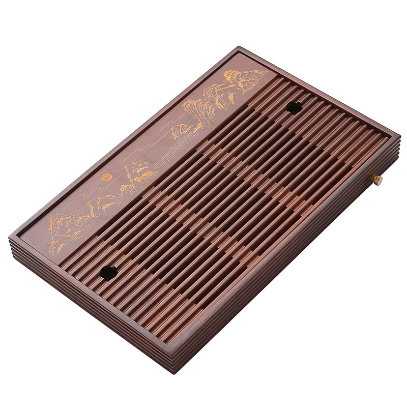 Nampan teh bambu, nampan gelem - Bamboo Tea Tray ulasan dan harga