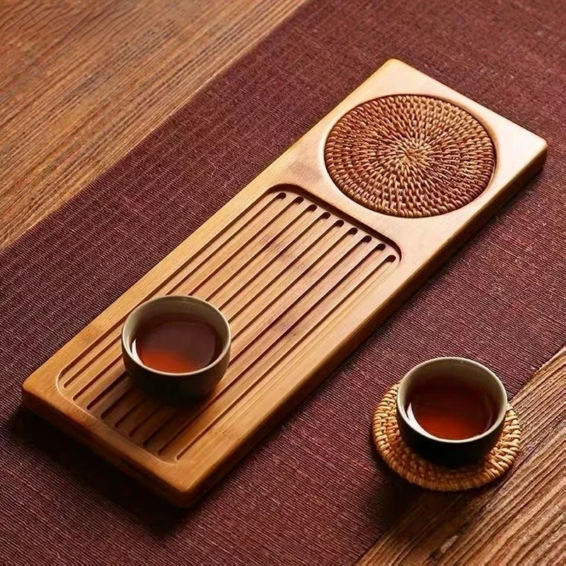 Nampan Teh Bambu Dry Brew deng - Bamboo Tea Tray ulasan dan harga