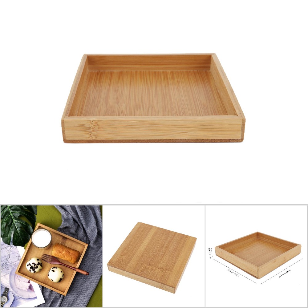 Nampan Gaya Jepang Bentuk Pers - Bamboo Tea Tray ulasan dan harga