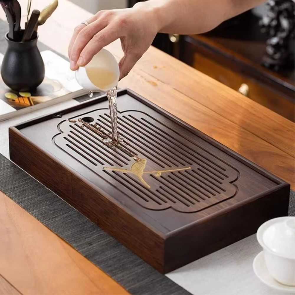 Nampan Teh Bambu Alami Skala K - Bamboo Tea Tray ulasan dan harga