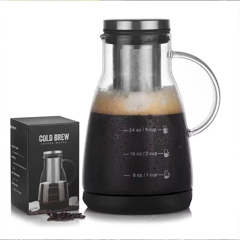 Pot Kaca Pembuat Espresso Ice  - Coffee Tea Maker ulasan dan harga