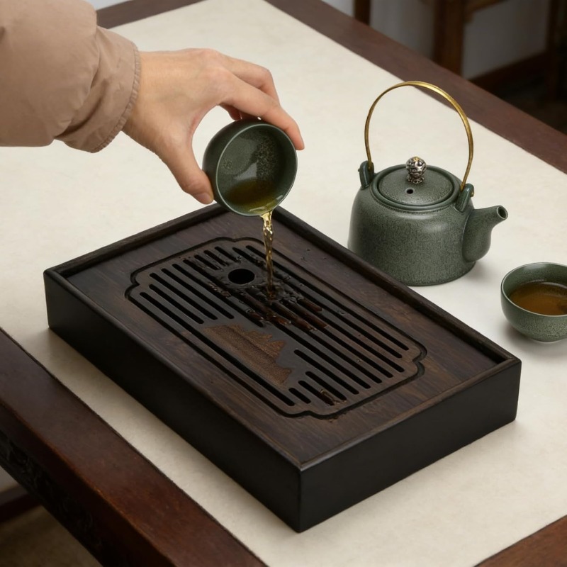 1 Buah Nampan Teh Bambu, Nampa - Bamboo Tea Tray ulasan dan harga